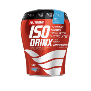 Nutrend IsoDrinx 420g. Energia Izotonik Hipotonik Witaminy Nawodnienie Glikogen SPRAWDŹ SMAKI →