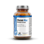 Pharmovit Chrom Max 60 caps. Poziom cukru glukozy Cukrzyca Dla diabetyków Metabolizm