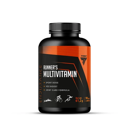 Trec Nutrition Endurance Runner's Multivitamin 90kaps / sportowcy, wytrzymałość, witaminy dla mężczyzn