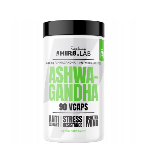 Hiro.Lab Ashwagandha – 90vcaps / Stres, Regeneracja, Sen