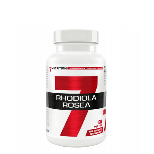 7 nutrition rhodiola rosea - 60vcaps / zmęczenie, stres, umysł, wysiłek fizyczny