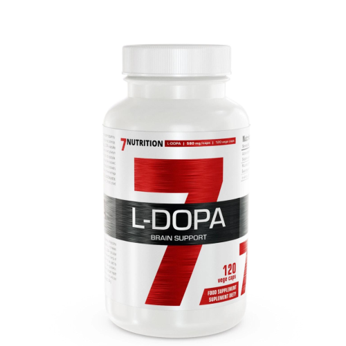 7Nutrition L-Dopa - 120vcaps. / samopoczucie, motywacja, umysł, pamięć