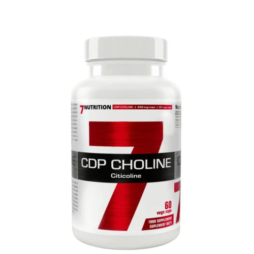 7Nutrition CDP Choline 60 vege caps / mózg, układ nerwowy, stres