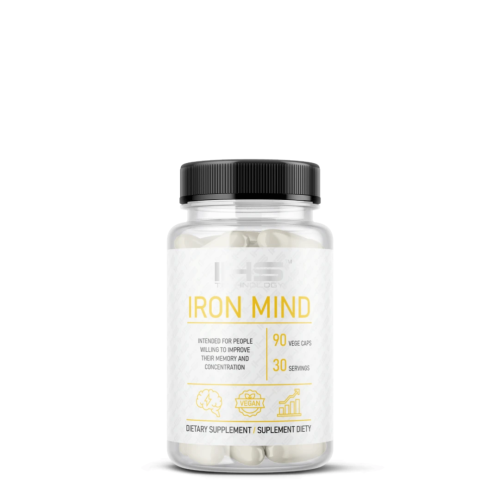 IHS Iron Mind 90vcaps / wsparcie mózgu, umysł, pamięć, koncentracja