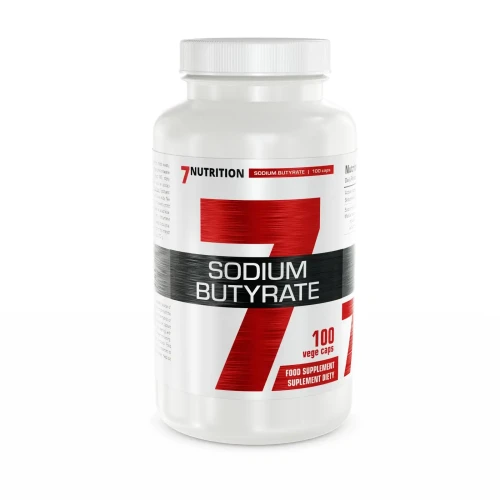 7NUTRITION Sodium Butyrate 580mg 100vcap. / zaparcia, wypróżnianie, jelita