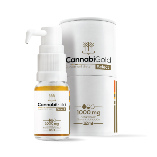 CannabiGold Classic 1000 mg /samopoczucie, sen, wyciszenie, rozluźnienie, stres, przemęczenie