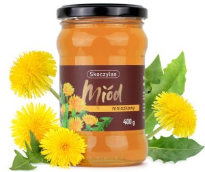 Skoczylas Miód Mniszkowy 400g - prawdziwy, naturalny