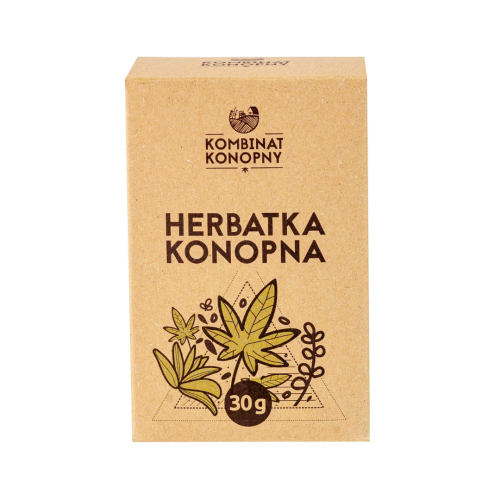 Kombinat Konopny Herbatka konopna 30 g /sen, wyciszenie, rozluźnienie, stres, przemęczenie, nastrój