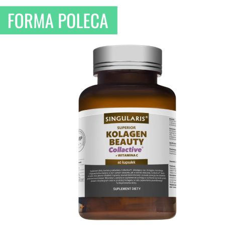Singularis Kolagen Beauty Collactive + wit.C 60 caps. / włosy, skóra, paznokcie