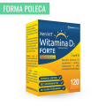 XenicoPharma XeniVIT Witamina D3 FORTE 120 kapsułek 4000 j.m. Odporność Mineralizacja kości Stawy