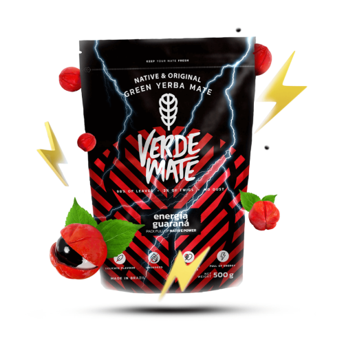 Verde Mate Green Energia Guarana 0,5 kg / Pobudzenie, Energia, Naturalne