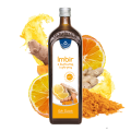 Oleofarm Imbir z kurkumą i cytryną SOK 100% 490 ml / Odporność, kaszel, katar, przeziębienie