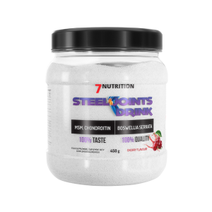 Termin 31 lipca 2025 7NUTRITION STEEL JOINTS DRINK 450G / Kości, Wzmocnienie, Stawy,  Kolagen 