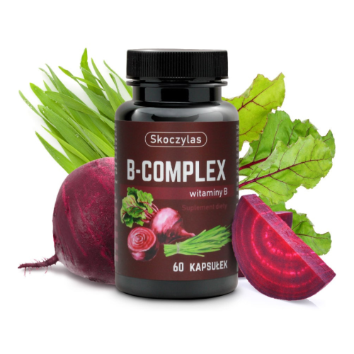 Skoczylas B-complex (formy metylowane) 60 kaps./ układ nerwowy, układ odpornościowy, znużenie, zmęczenie
