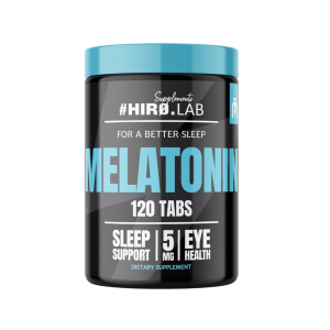Hiro.Lab Melatonina 120 tabletek / sen, bezsenność, zaburzenia snu, niespokojny sen