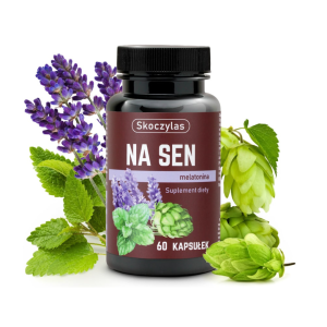 Skoczylas Na sen 60 kapsułek / sen, zmęczenie, bezsenność, znużenie, zaburzenia snu