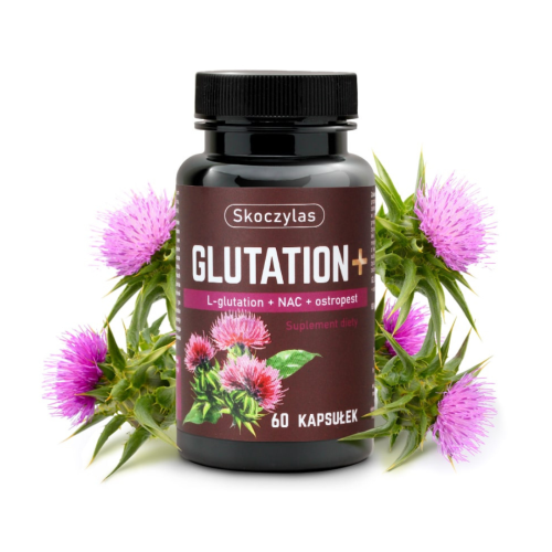 Skoczylas Glutation + NAC + ostropest /Wątroba, Oczyszczanie, Antyoksydacyjne