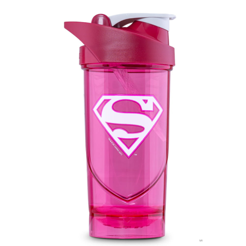 Shaker Shieldmixer 700 ml Superman/Supergirl- różowy