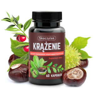 Skoczylas Krążenie, ruszczyk, diosmina, kasztanowiec 60 kaps. 