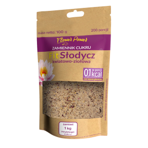 Uniphar Fit Słodycz Kwiatowo-Ziołowa 0,1 kalori 100 g / Zdrowa Żywność, Zamiennik Cukru