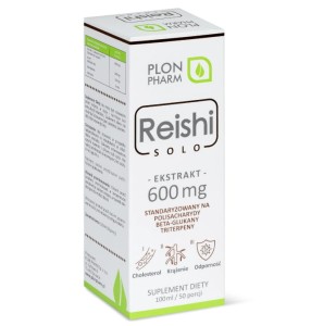 Plon Pharm Reishi ekstrakt 600 mg 100 ml 50 porcji