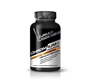 Human Code  Chromium Picolinate 120 kaps  + GRATIS Pikolinian chromu