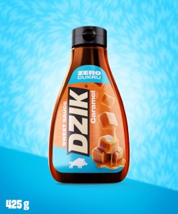 WK Dzik Sos Zero Dzik Karmelowy 425 ml