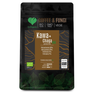 Aliness  BeOrganic, Kawa Arabica mielona + Chaga BIO 252g 