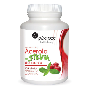 ALINESS ACEROLA ZE STEWIĄ DO SSANIA 120TABL