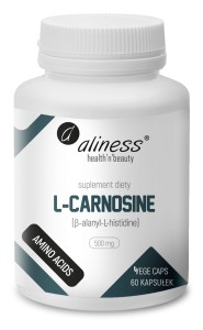 Aliness, L-Carnosine 500 mg x 60 Vege caps.