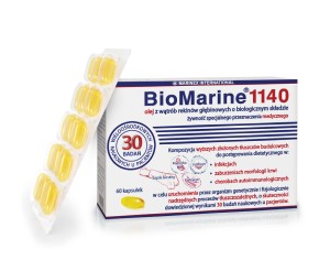 MARINEX BIOMARINE 1140 (4X15 KAPS.) - ŻYWNOŚĆ SPECJALNEGO PRZEZNACZENIA MEDYCZNEGO
