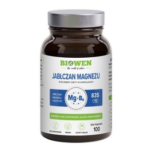 Biowen Jabłczan magnezu - 100 kaps.
