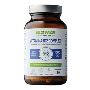 Biowen Witamina B12 Complex+ - 60 kaps.