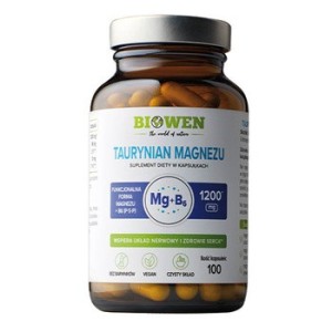 Biowen Taurynian magnezu - 100 kaps.