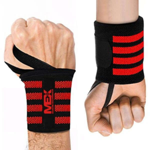 Mex Wrist Wraps - Red (30cm)