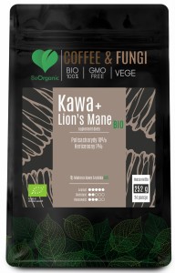 BeOrganic Kawa Arabica mielona + Lion's mane Bio 252g