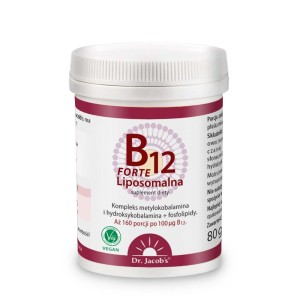 Dr Jacob's Witamina B12 Liposomalna 80g