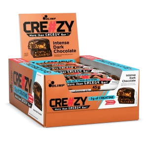 Olimp Creazy Bar intense dark chocolate 45g