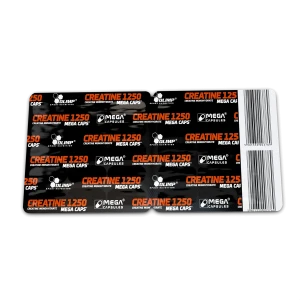 Olimp CREATINE Mega Caps®/Mega Capsules® 30 kaps (1250 mg)- BLISTER
