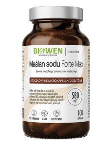 Biowen Maślan sodu Forte Max - 100 kaps.