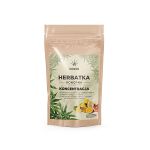 Dr Joint Biocanna - Herbata Konopna CBD - 20g - KONCENTRACJA (Cytrus & Ginkgo)