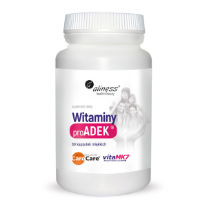 Aliness Witaminy ProADEK® x 60 kapsułek miękkich Odporność Skóra