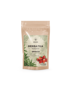 Dr Joint Biocanna - Herbata Konopna CBD - 20g -  SPOKÓJ (Truskawka & Melisa, L-Teanina)