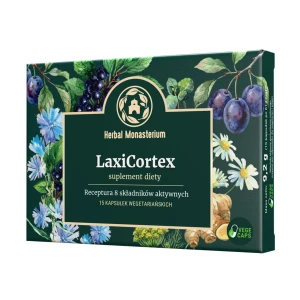 Herbal Monasterium LaxiCortex x 15 kapsułek
