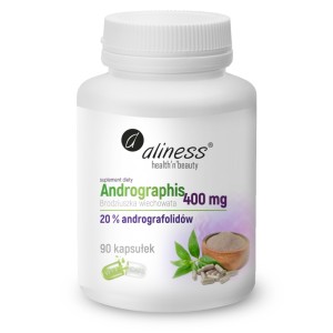 Aliness Andrographis 400 mg (20%) 90 kaps