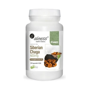 Aliness Siberian chaga ekstr 40, 400mg x 90caps.