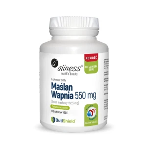 Aliness Maślan wapnia 550 mg x 100 tab. matrycowych