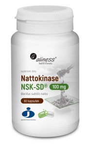 Aliness Nattokinase NSK-SD 100mg 60 vege kaps