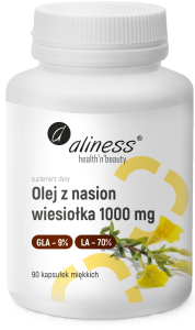 Aliness, Olej z nasion wiesiołka 1000mg x 90 kaps