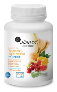 Aliness, WitC 1000mg z CYNKIEM PLUS x1 00 kaps